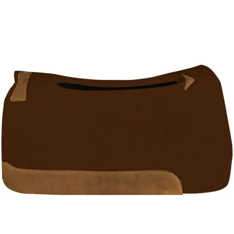 5 Star "Barrel Racer" Self-Contouring Wool Saddle Pad for Horses