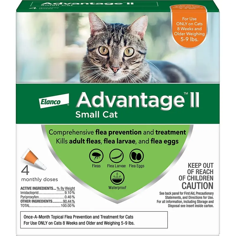 Advantage II Topical Flea Control for Cats & Kittens