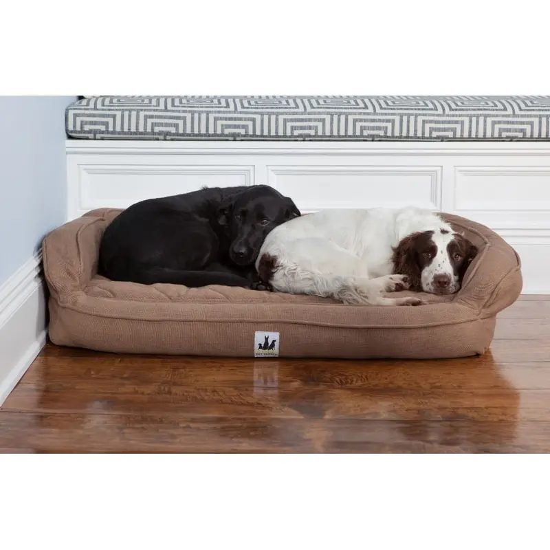 EZ-Wash Premium Headrest Memory Foam Dog Bed