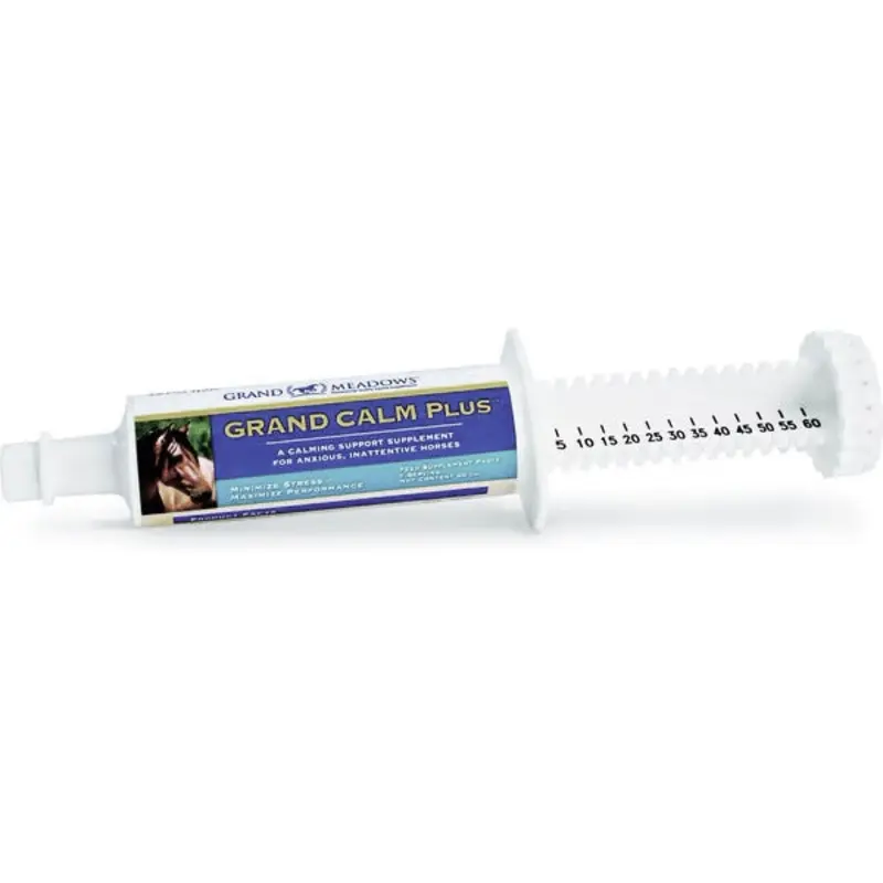 Grand Calm Paste Horse Supplement, 60cc