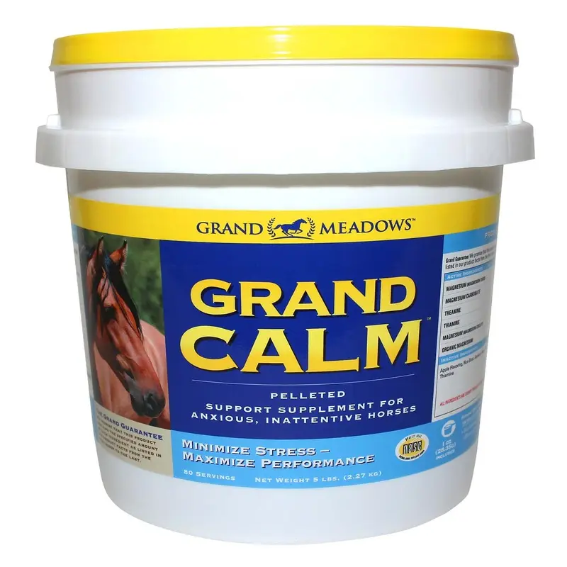 Grand Calm Pelleted Supplement for Horses