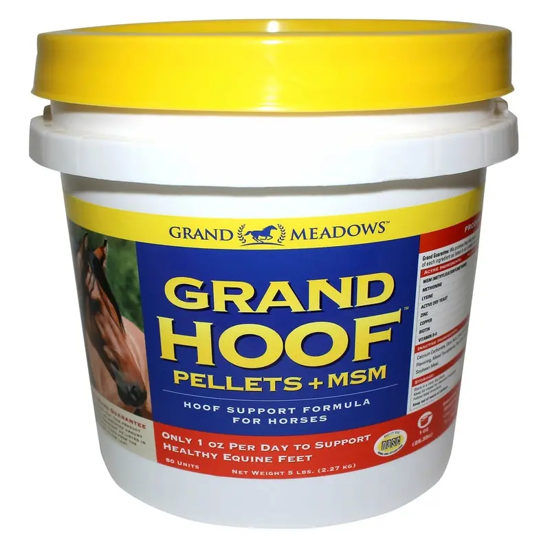 Grand Hoof Pellets with MSM Supplement for Horses