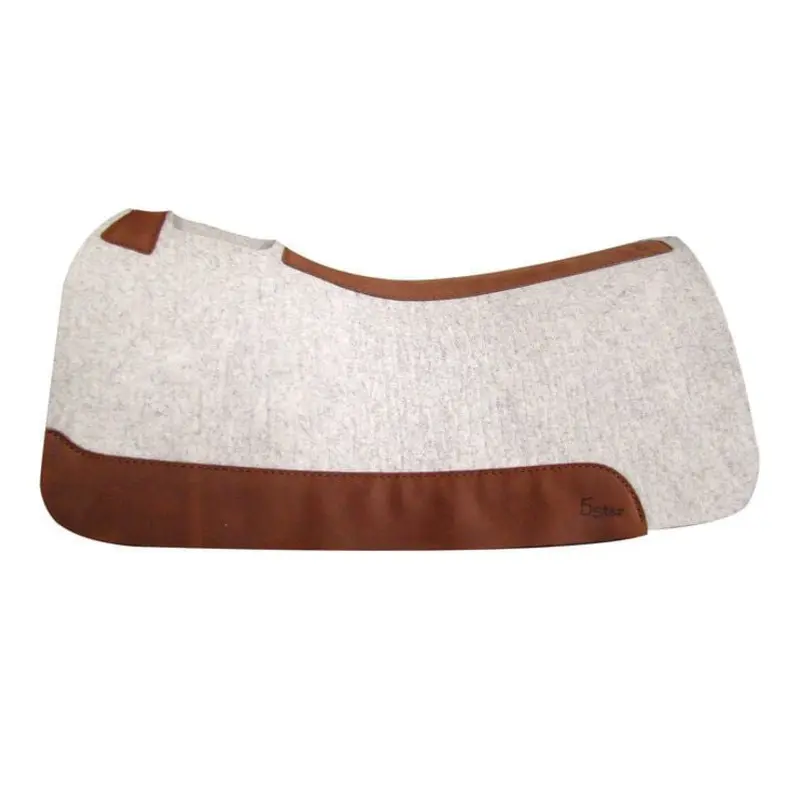 "The Roper" 5 Star Contoured Wool Saddle Pad for Horses
