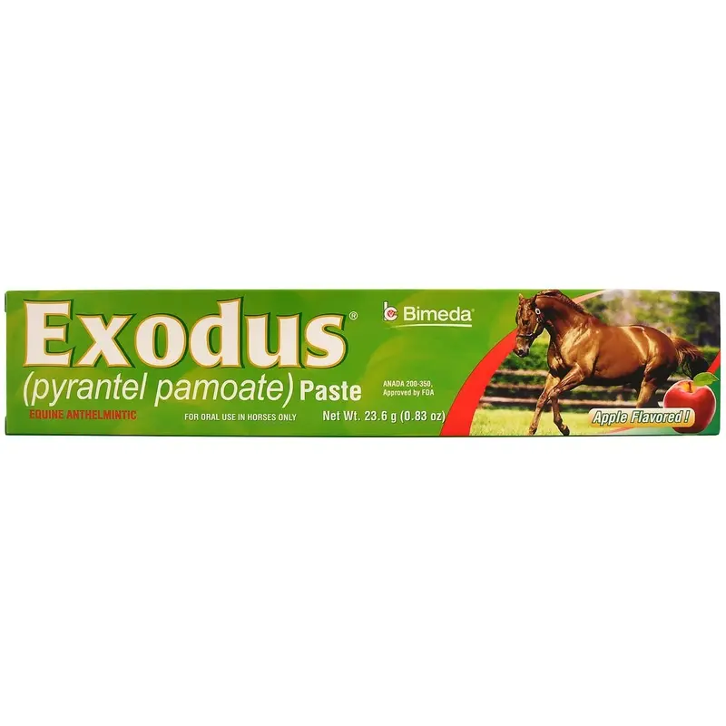 Exodus Pyrantel Pamoate Horse Dewormer Paste