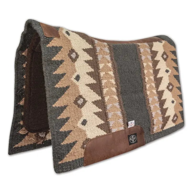 Fuse Countoured Wool Saddle Pad for Horses
