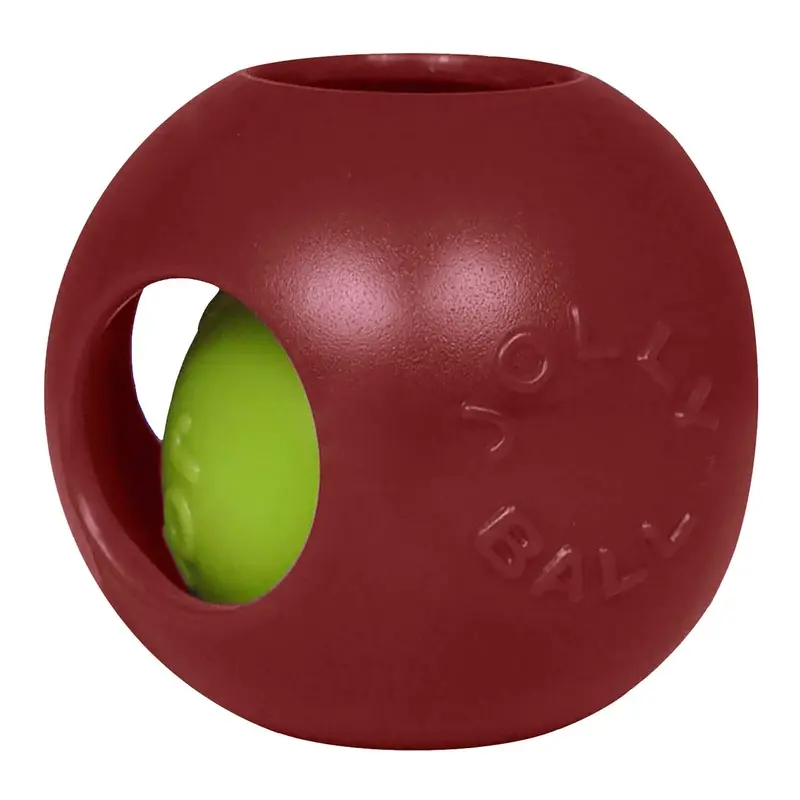 Jolly Teaser Ball Interactive Rolling Dog Toy