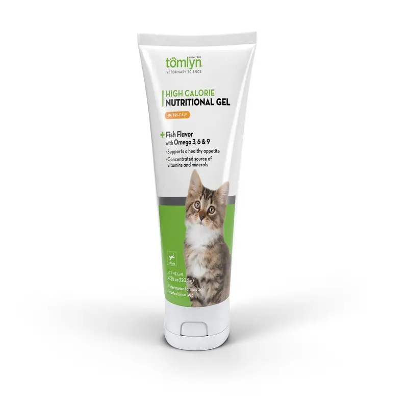 Nutri-Cal High Calorie Nutritional Gel Fish Flavor for Kittens, 4.25 oz