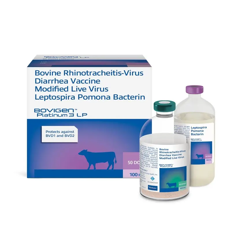 BOVIGEN Platinum 3 LP Cattle Vaccine for Respiratory & Leptospira Defense