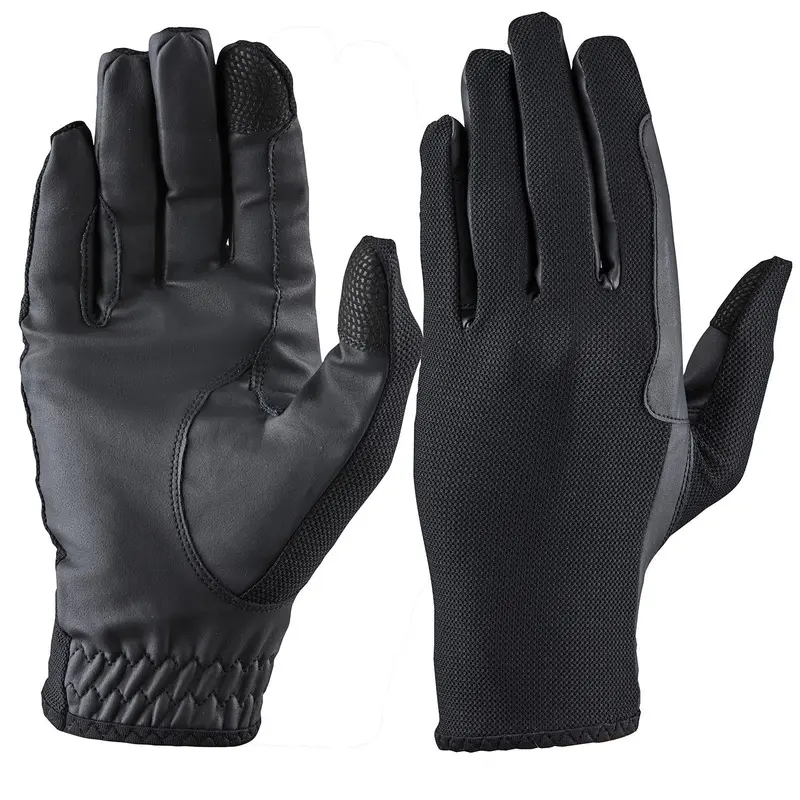 Dublin Pull On Cool Mesh Equestrian Riding Gloves
