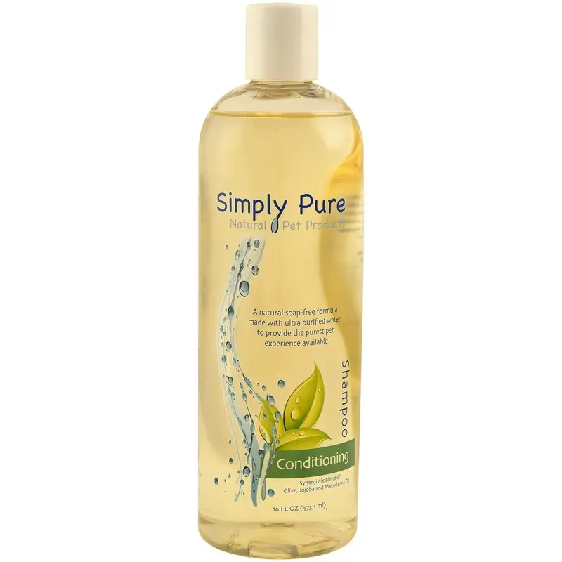 Simply Pure Pet Shampoo  Moisturizing White Tea Formula for Dry Skin & Long Hair
