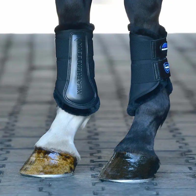 WeatherBeeta Tough-Tec Comfy Fleece Brushing Boots for Horses