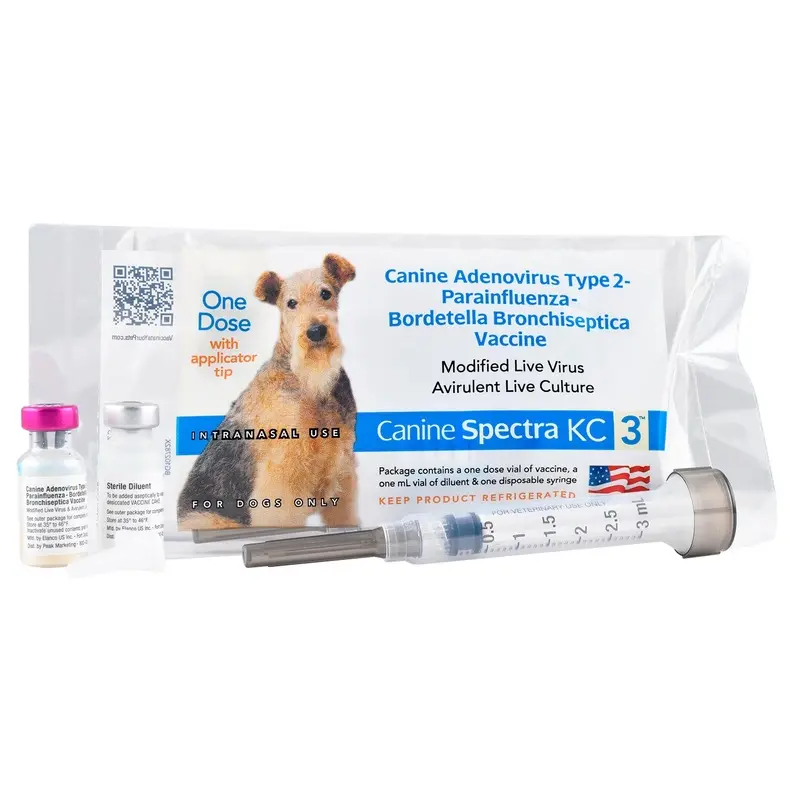 Canine Spectra KC 3 Intranasal Dog Vaccine, Single Dose with Applicator