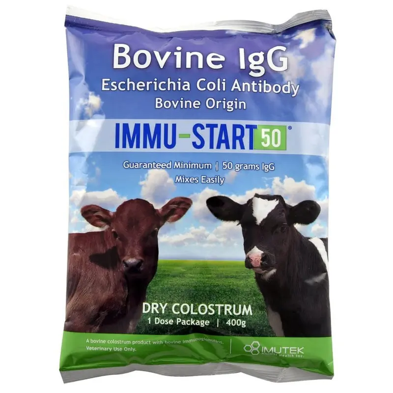 Bovine IgG Immu-Start 50, Colostrum Supplement, 400 g