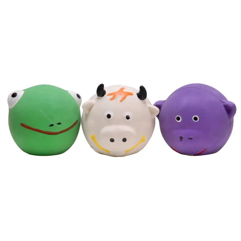 Jeffers Squeakies Latex Dog Toys, Assorted, Each