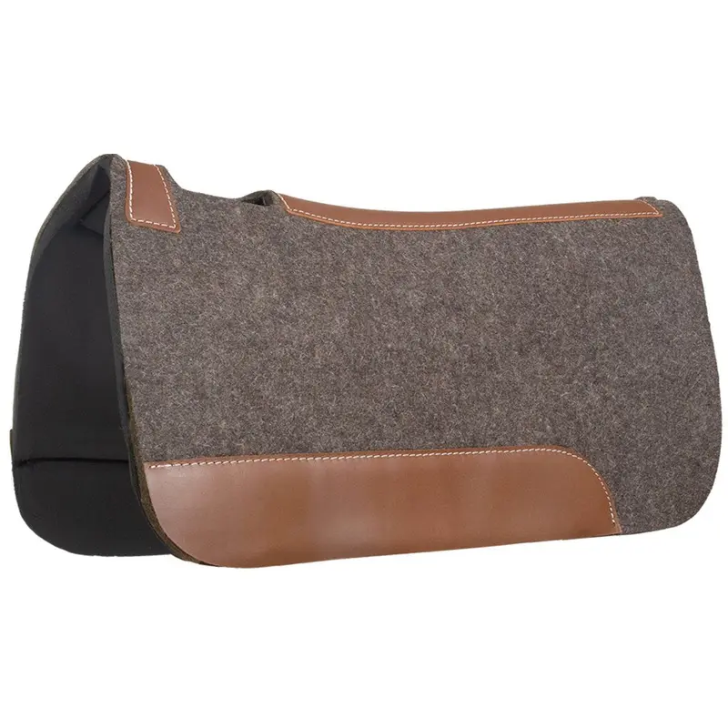 Blue Horse Contoured Pressed Wool & Rubber Saddle Pad