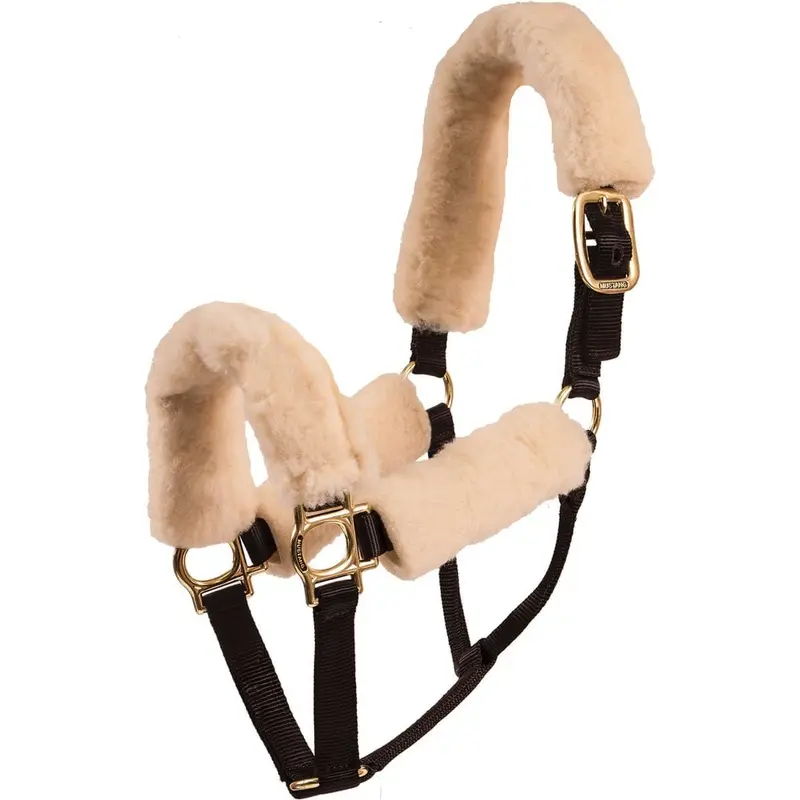 Fleece Halter Cover Set, Natural