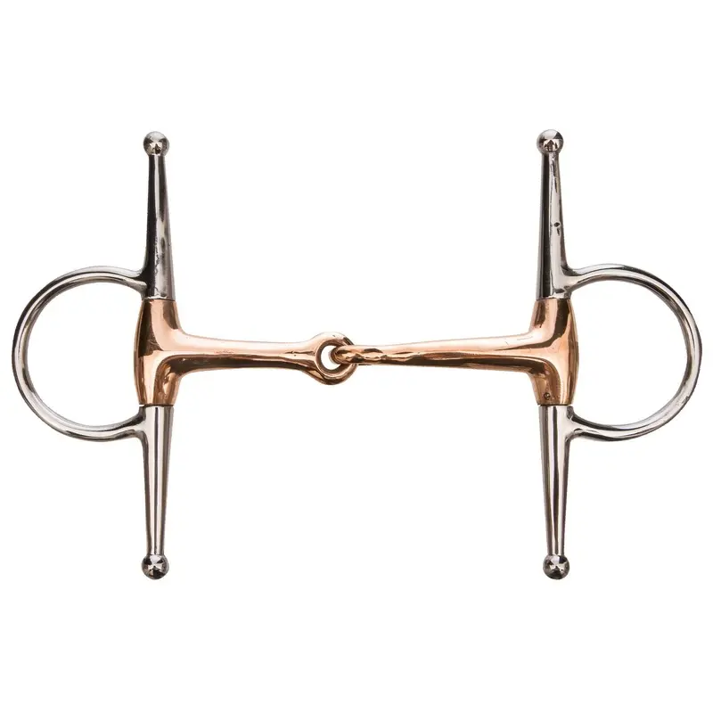 Jeffers Full Cheek Snaffle Horse Bit