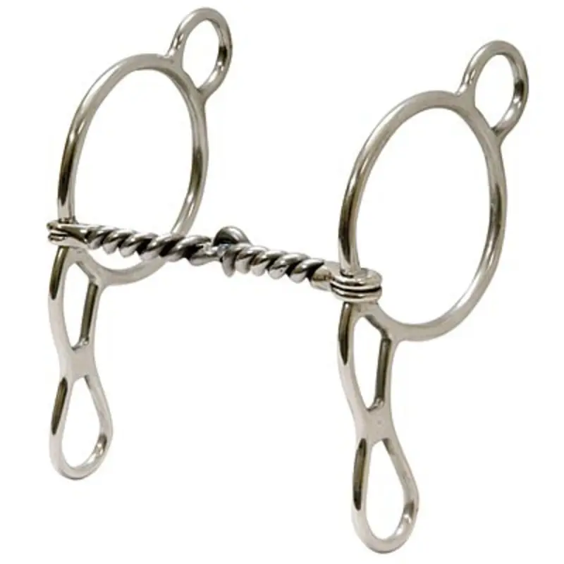 Jeffers Twisted Sweet Iron Mouth Horse Bit