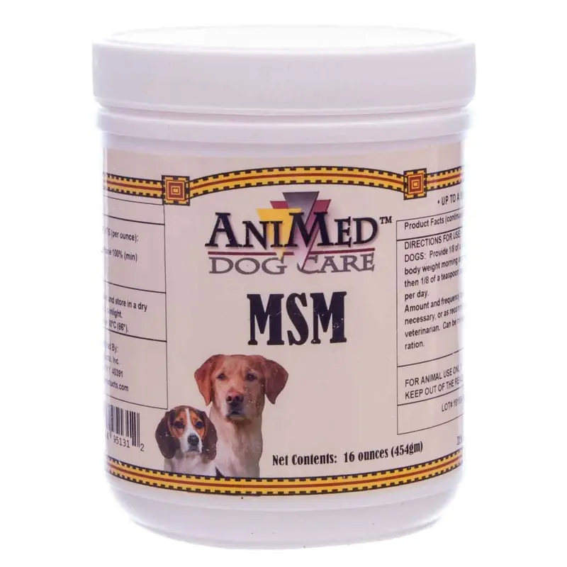 Animed MSM Joint Supplement for Dogs, 16 oz