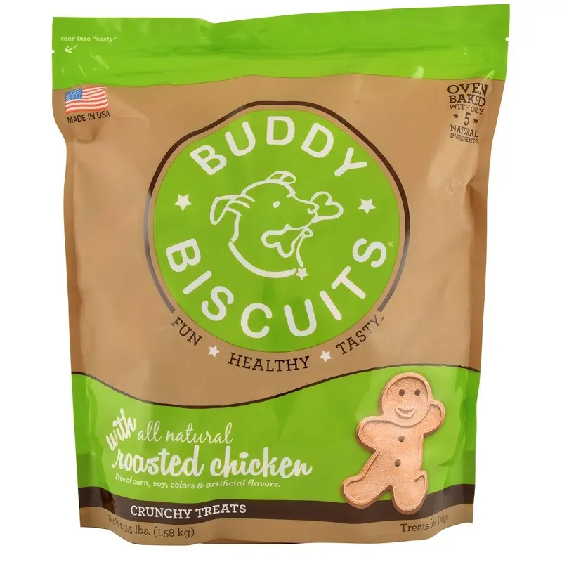 Buddy Biscuits Original Oven-Baked Treats, 3.5 lb