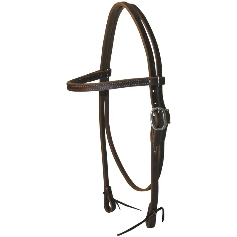 Heavy Oiled Leather Browband Headstall
