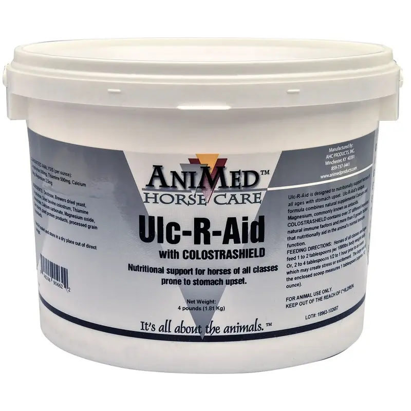 Ulc-R-Aid with COLOSTRASHIELD Digestive Support for Horses