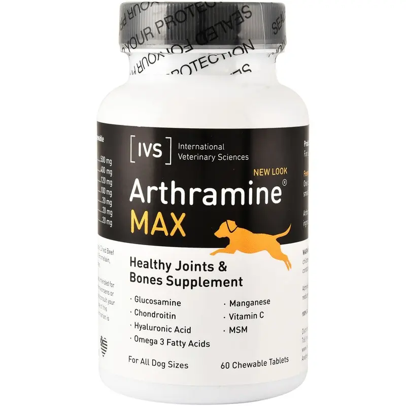 Arthramine MAX Chewable Tablets, 60 ct