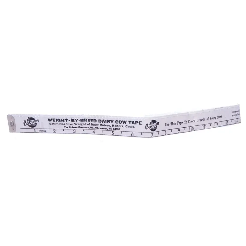 Dairy Cow Weigh Tape