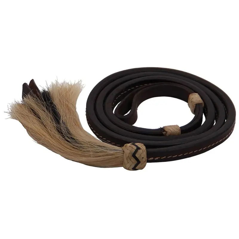 Horse Hair Over Under Whip, Dark Oil