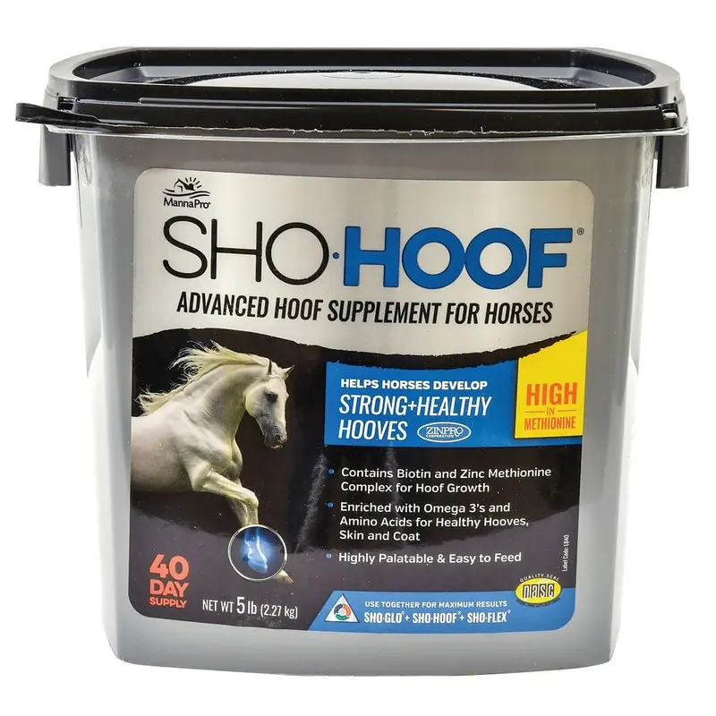 Sho-Hoof Hoof Supplement for Horses, 5 lb (40 servings)