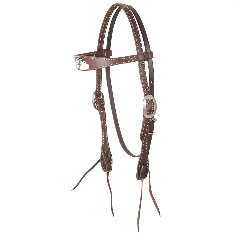 Classic Equine Tombstone Browband Headstall