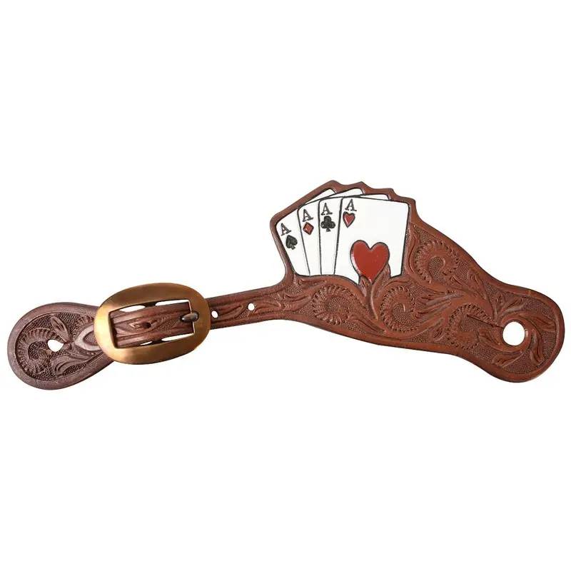 Men's Classic Equine Tombstone Spur Straps