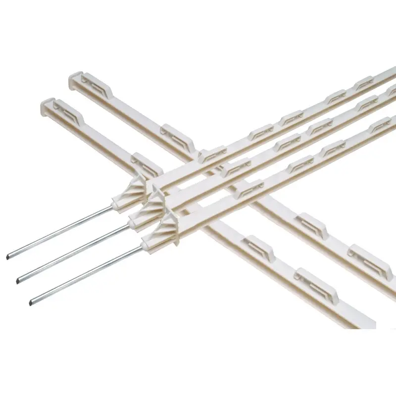 Dare 63" Step-In Poly Posts, White