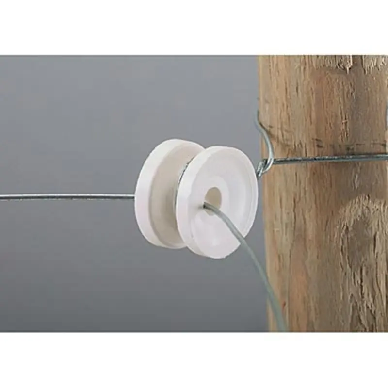 Rounded Corner Post Insulator, 10 pk