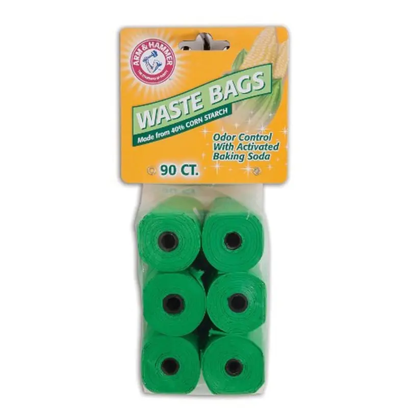 Arm & Hammer 40% Corn Starch Waste Bag Refills, 90 ct