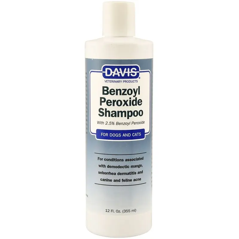 Davis Benzoyl Peroxide Pet Shampoo