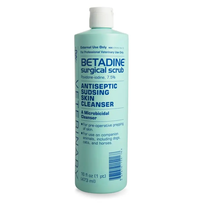Betadine Surgical Scrub Sudsing Skin Cleanser (Povidone Iodine)