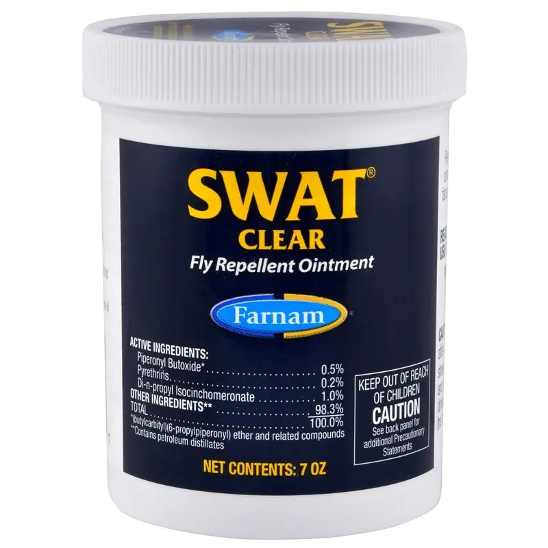 Swat Clear Fly Repellent Ointment for Horses & Dogs