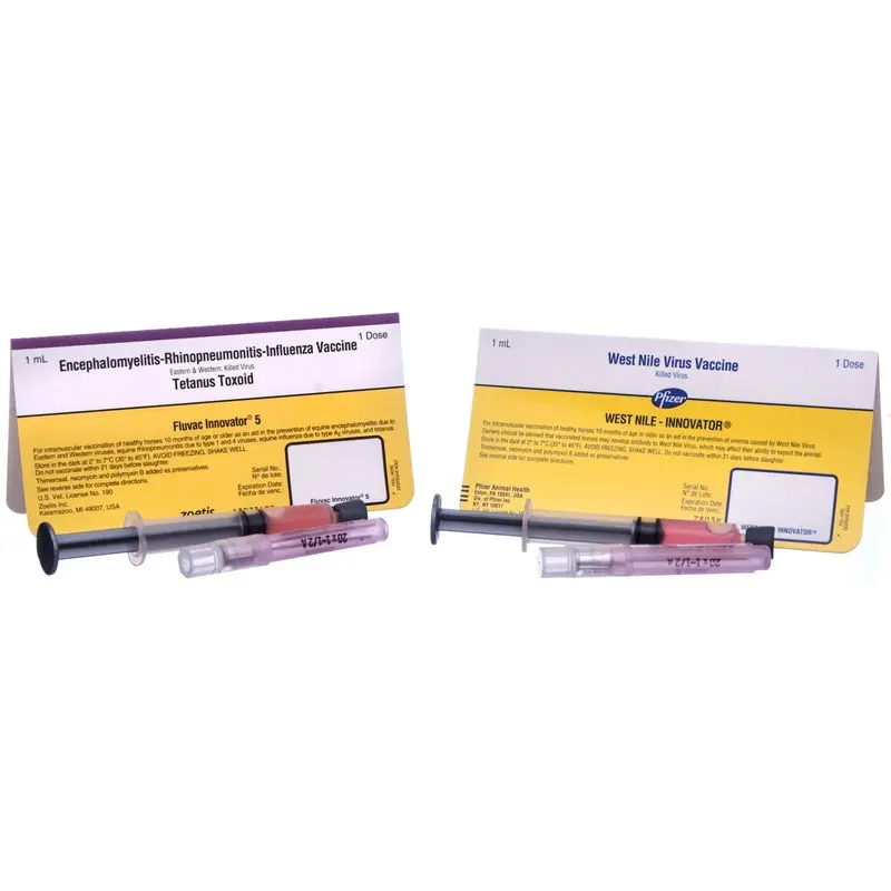 Zoetis Horse Vaccination Kit with West Nile (5-Way Vaccine + WNV)