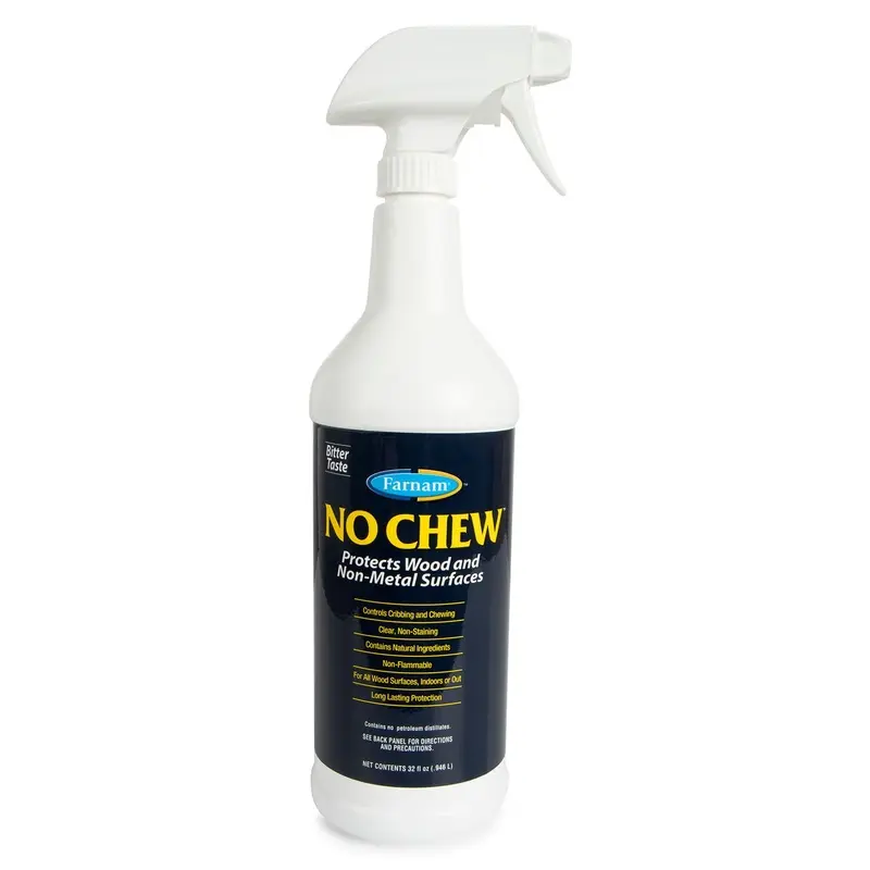 Farnam No Chew Chewing/Cribbing Deterrent, 32 oz Spray