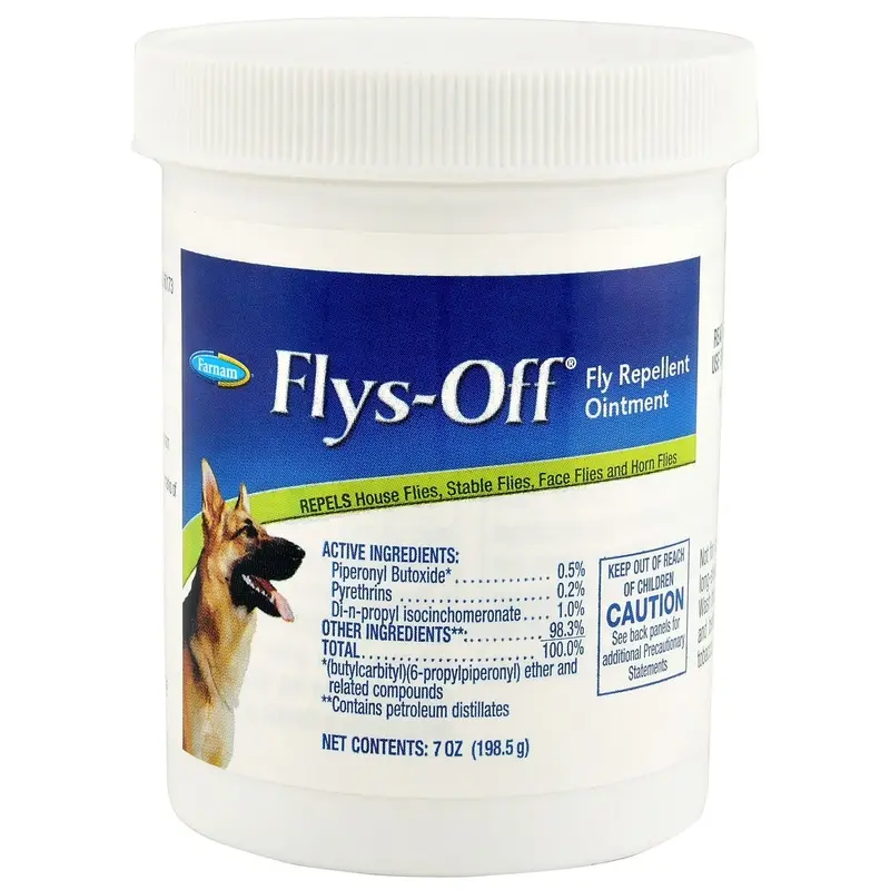 Flys-Off Fly Repellent Ointment for Horses & Dogs