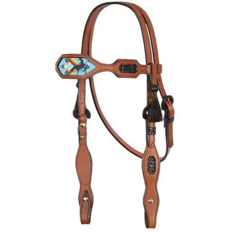 Alamo Saddlery Native American Inlaid Beaded Tack
