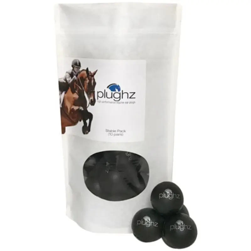 Plughz Equine Ear Plugs Stable Pack