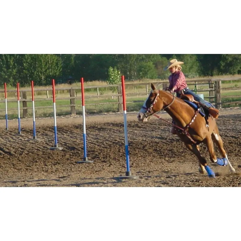 Break-Down Pole Bending Poles
