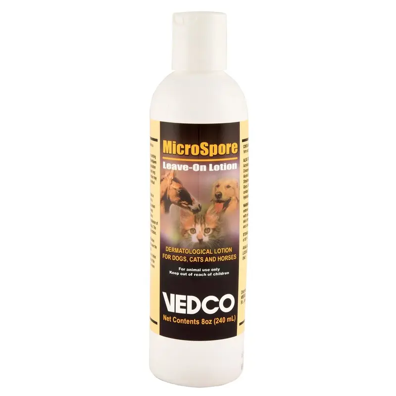 MicroSpore Leave-On Dermatological Lotion for Dogs, Cats, & Horses
