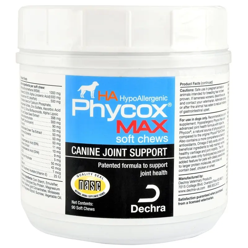 Phycox MAX HA Soft Chews, 90 ct