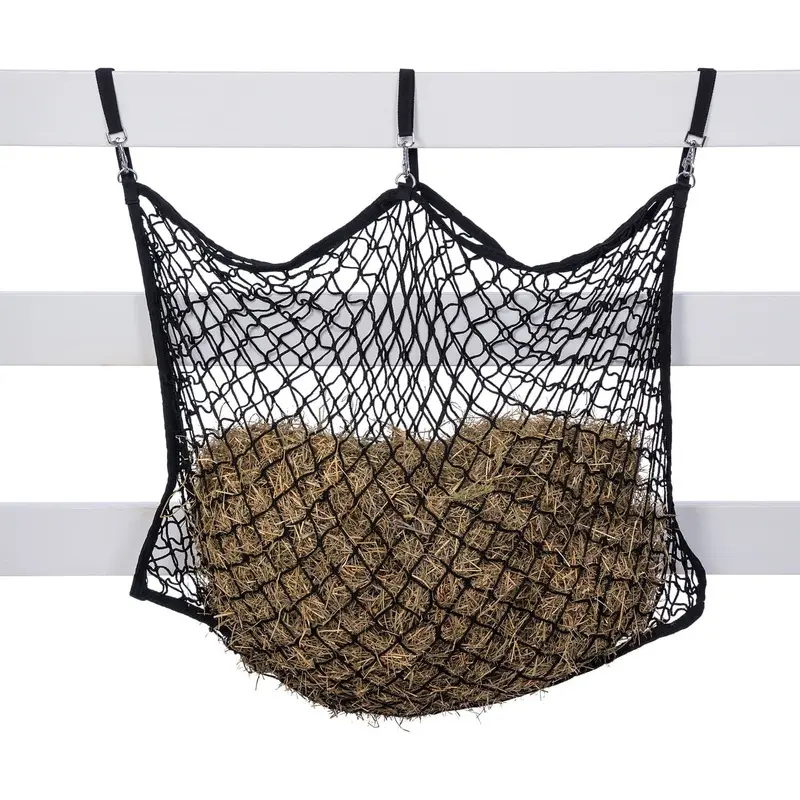 Fence Slow-Feeder Hay Net for Horses, 2x2