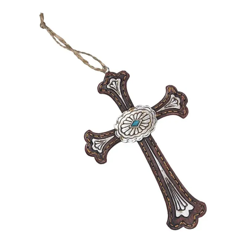 Cross Concho Ornament Decor