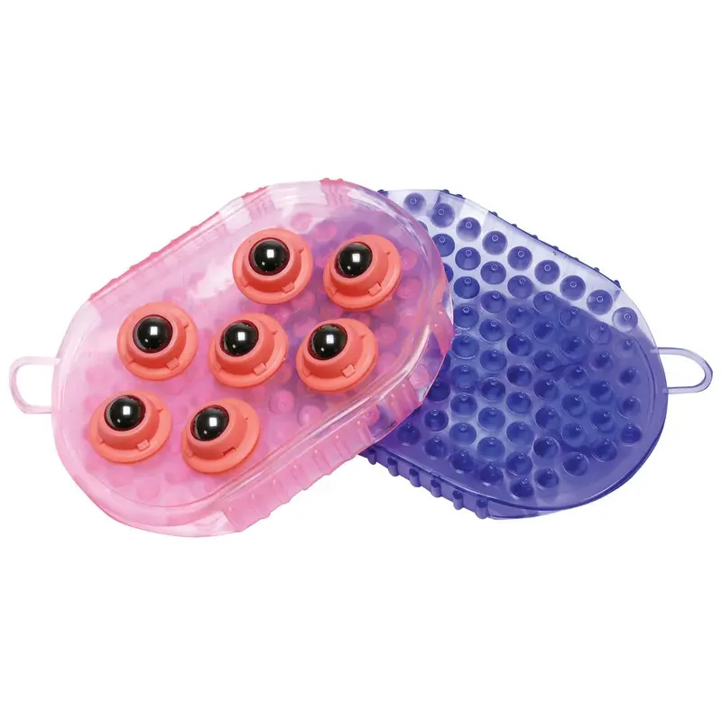 Jelly Horse Massage Mitt with Magnetic Therapy Balls