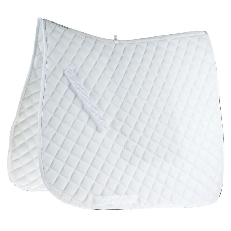 Roma Economy Dressage Saddle Pad, White